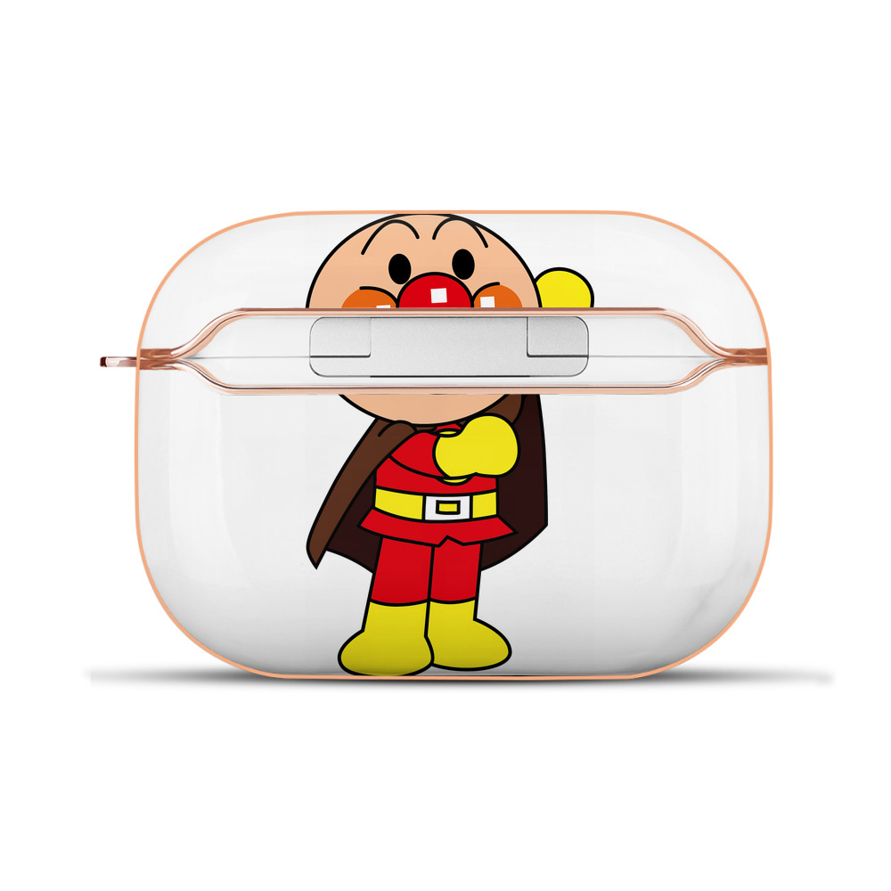 （画像用） アンパンマン Anpanman 【AirPods Pro用】ハードシェル保護ケース｜耐衝撃・防指紋・カラビナ付き商品仕様