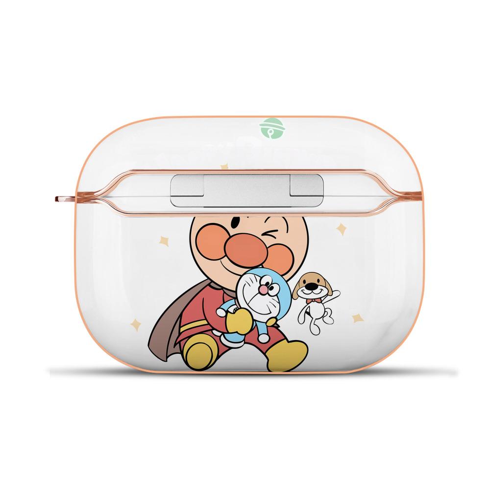 （画像用） アンパンマン Anpanman 【AirPods Pro用】ハードシェル保護ケース｜耐衝撃・防指紋・カラビナ付き商品仕様