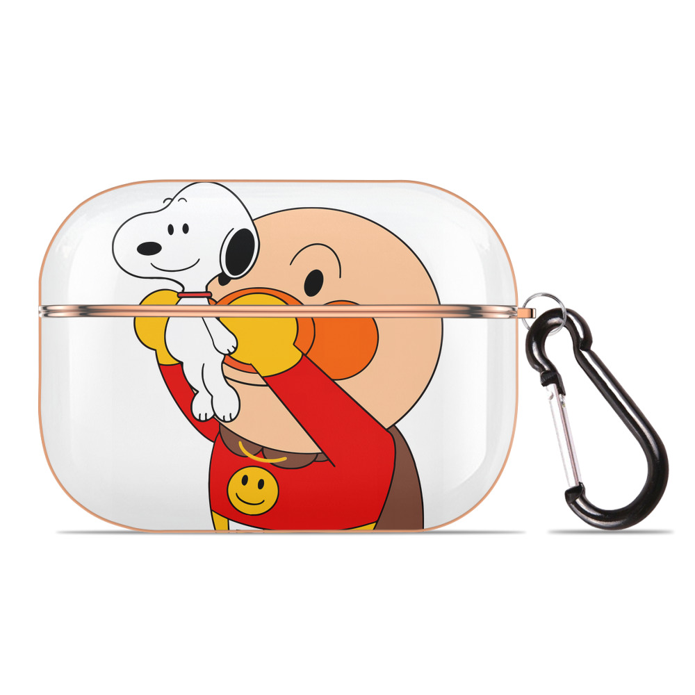 （画像用） アンパンマン Anpanman 【AirPods Pro用】ハードシェル保護ケース｜耐衝撃・防指紋・カラビナ付き商品仕様