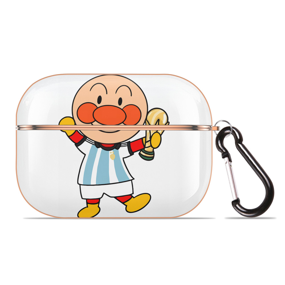 （画像用） アンパンマン Anpanman 【AirPods Pro用】ハードシェル保護ケース｜耐衝撃・防指紋・カラビナ付き商品仕様