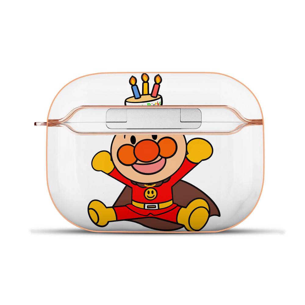（画像用） アンパンマン Anpanman 【AirPods Pro用】ハードシェル保護ケース｜耐衝撃・防指紋・カラビナ付き商品仕様