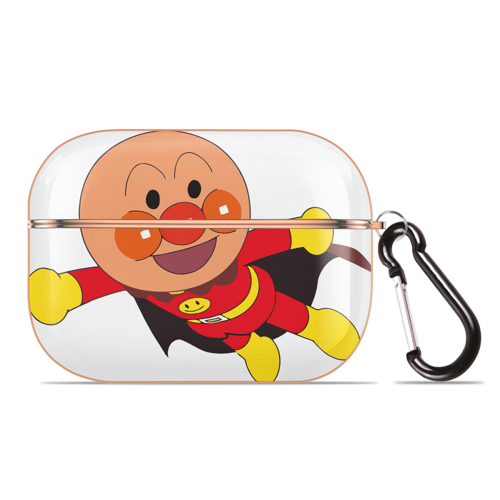 （画像用） アンパンマン Anpanman 【AirPods Pro用】ハードシェル保護ケース｜耐衝撃・防指紋・カラビナ付き商品仕様