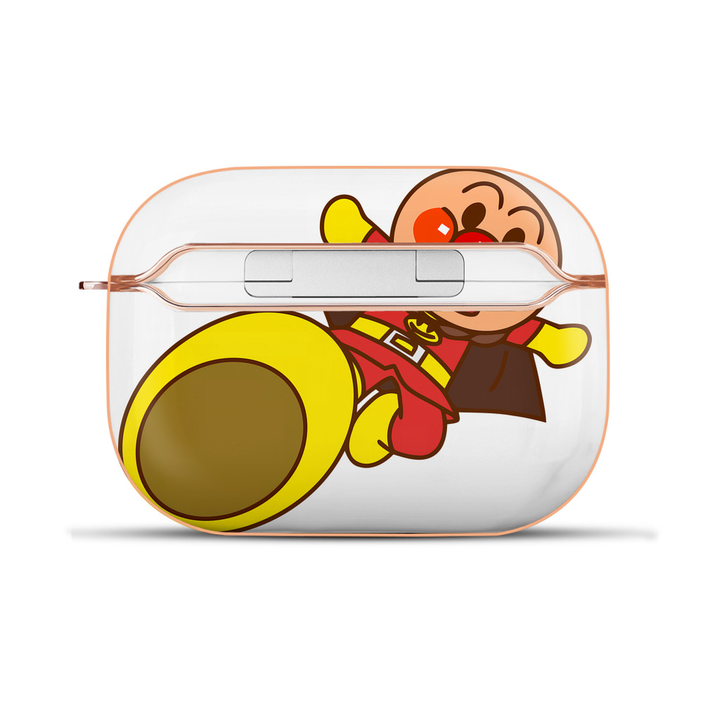 （画像用） アンパンマン Anpanman 【AirPods Pro用】ハードシェル保護ケース｜耐衝撃・防指紋・カラビナ付き商品仕様