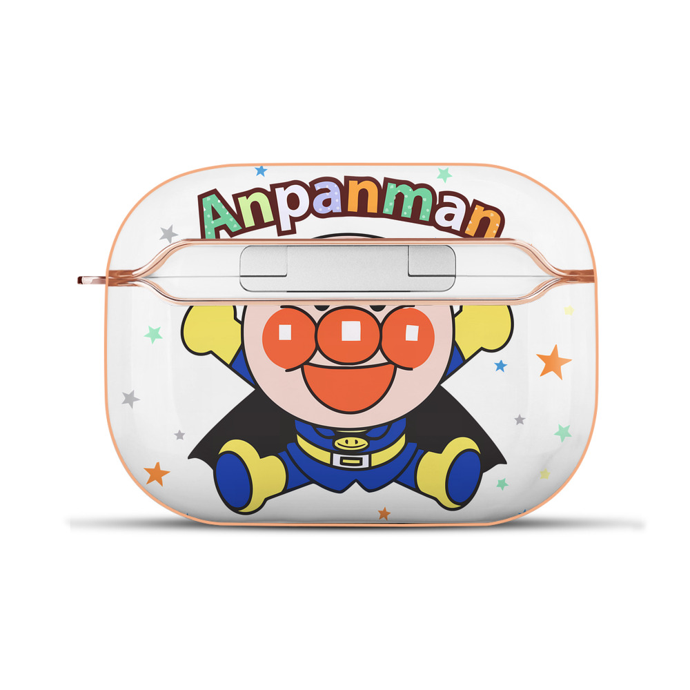（画像用） アンパンマン Anpanman 【AirPods Pro用】ハードシェル保護ケース｜耐衝撃・防指紋・カラビナ付き商品仕様