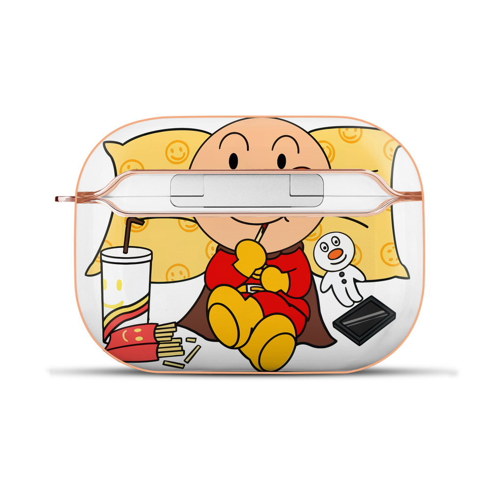 （画像用） アンパンマン Anpanman 【AirPods Pro用】ハードシェル保護ケース｜耐衝撃・防指紋・カラビナ付き商品仕様