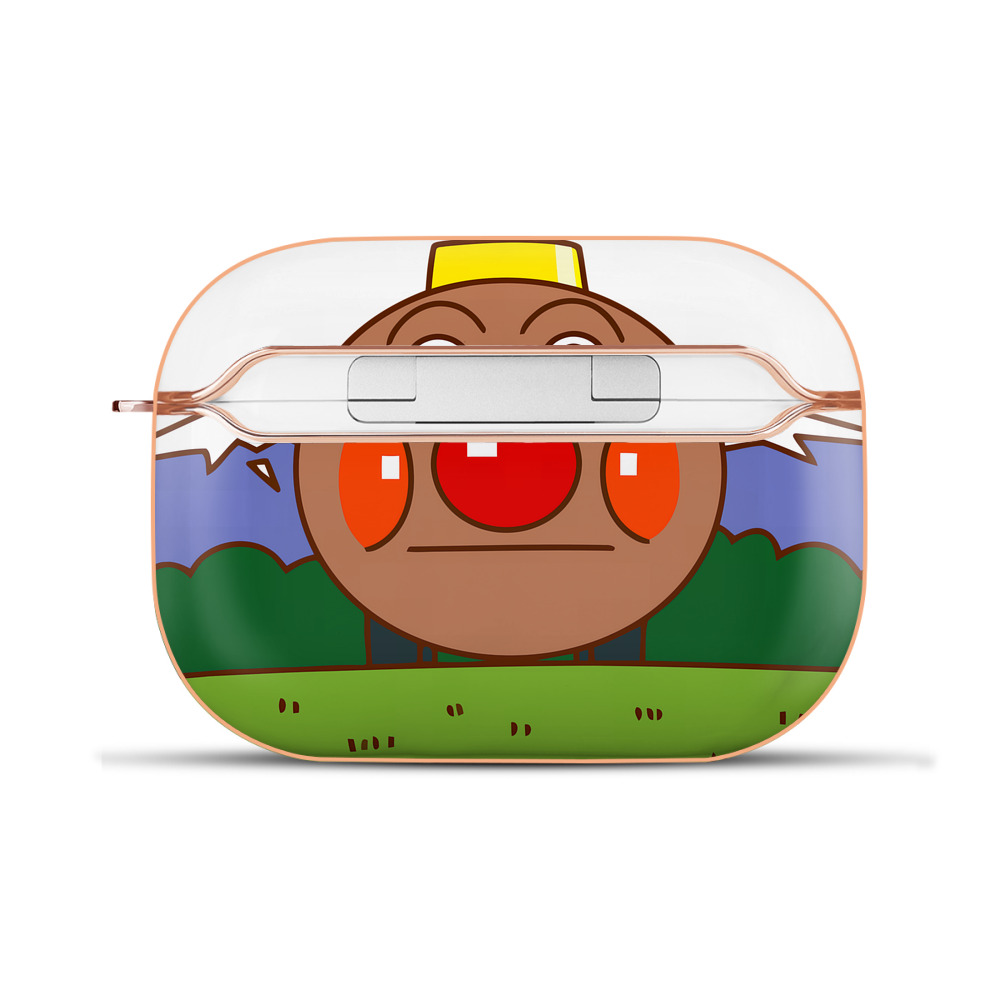 （画像用） アンパンマン Anpanman 【AirPods Pro用】ハードシェル保護ケース｜耐衝撃・防指紋・カラビナ付き商品仕様
