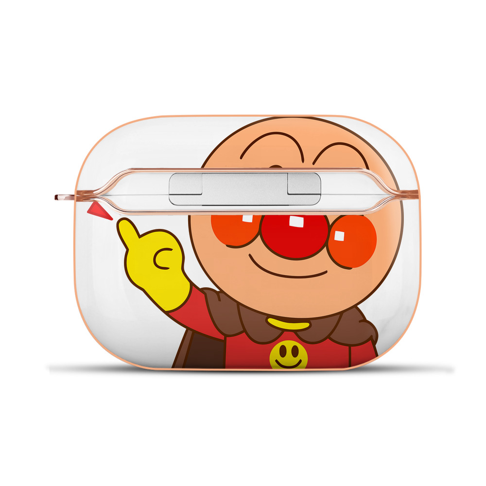 （画像用） アンパンマン Anpanman 【AirPods Pro用】ハードシェル保護ケース｜耐衝撃・防指紋・カラビナ付き商品仕様