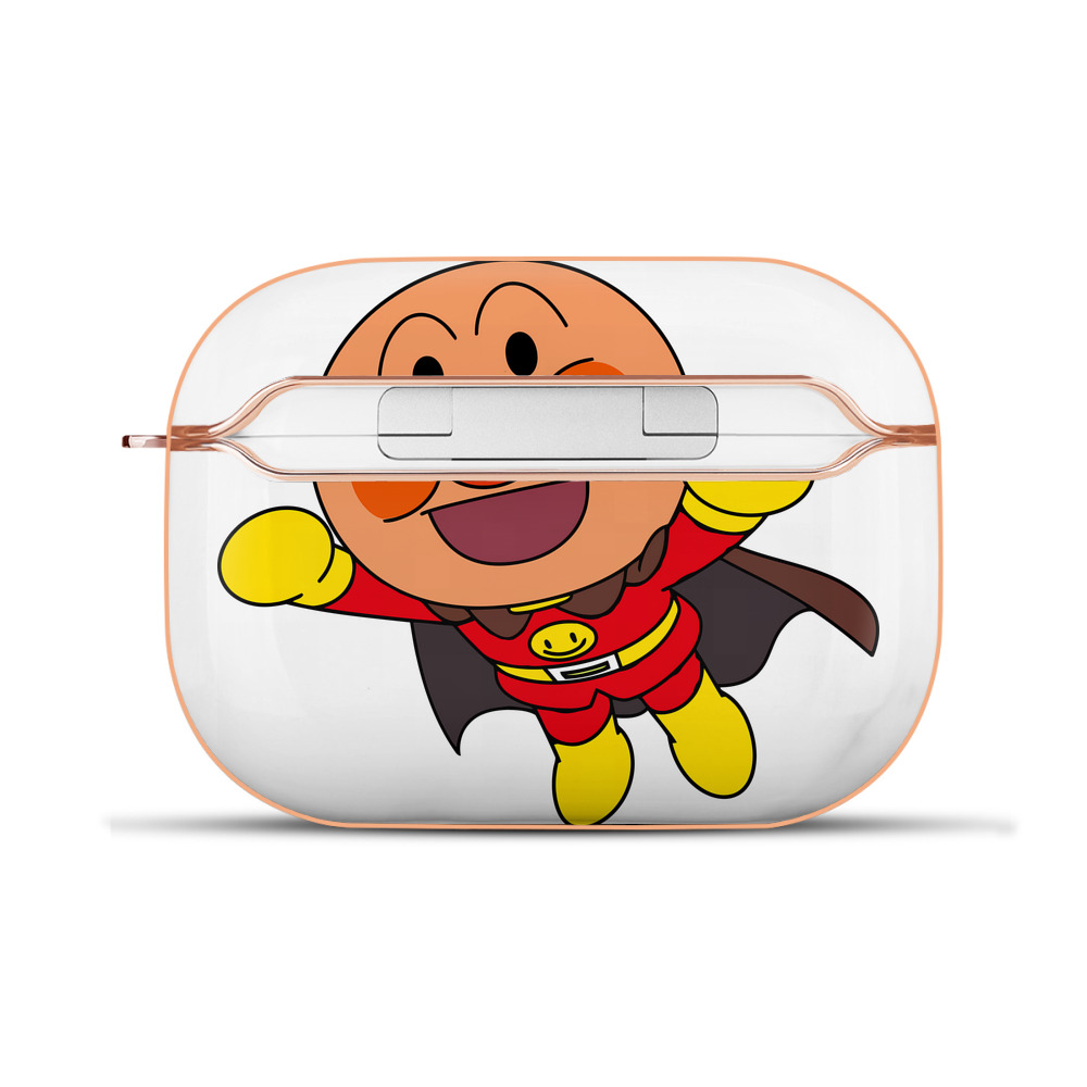 （画像用） アンパンマン Anpanman 【AirPods Pro用】ハードシェル保護ケース｜耐衝撃・防指紋・カラビナ付き商品仕様