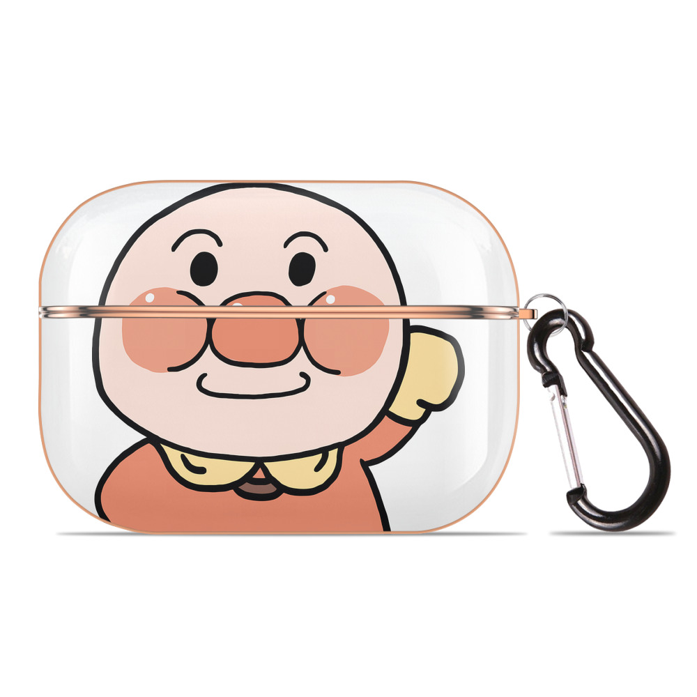 （画像用） アンパンマン Anpanman 【AirPods Pro用】ハードシェル保護ケース｜耐衝撃・防指紋・カラビナ付き商品仕様