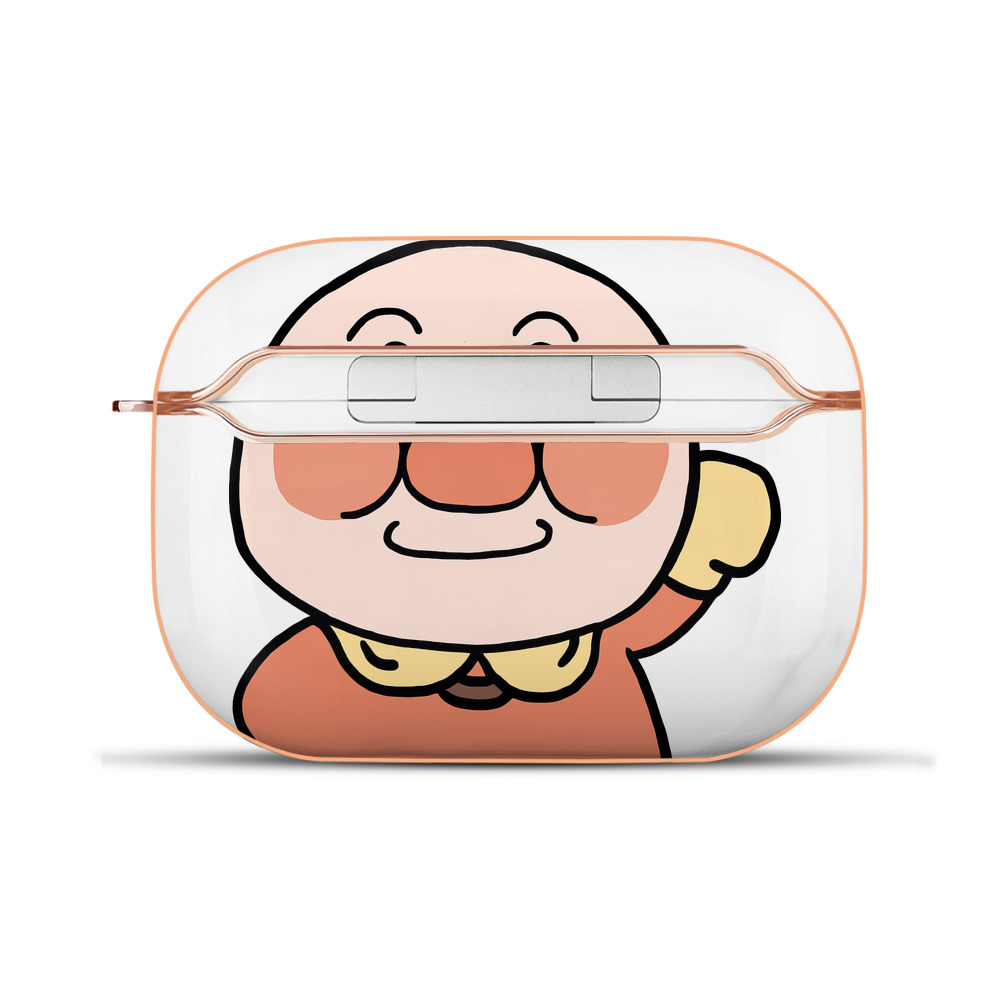 （画像用） アンパンマン Anpanman 【AirPods Pro用】ハードシェル保護ケース｜耐衝撃・防指紋・カラビナ付き商品仕様