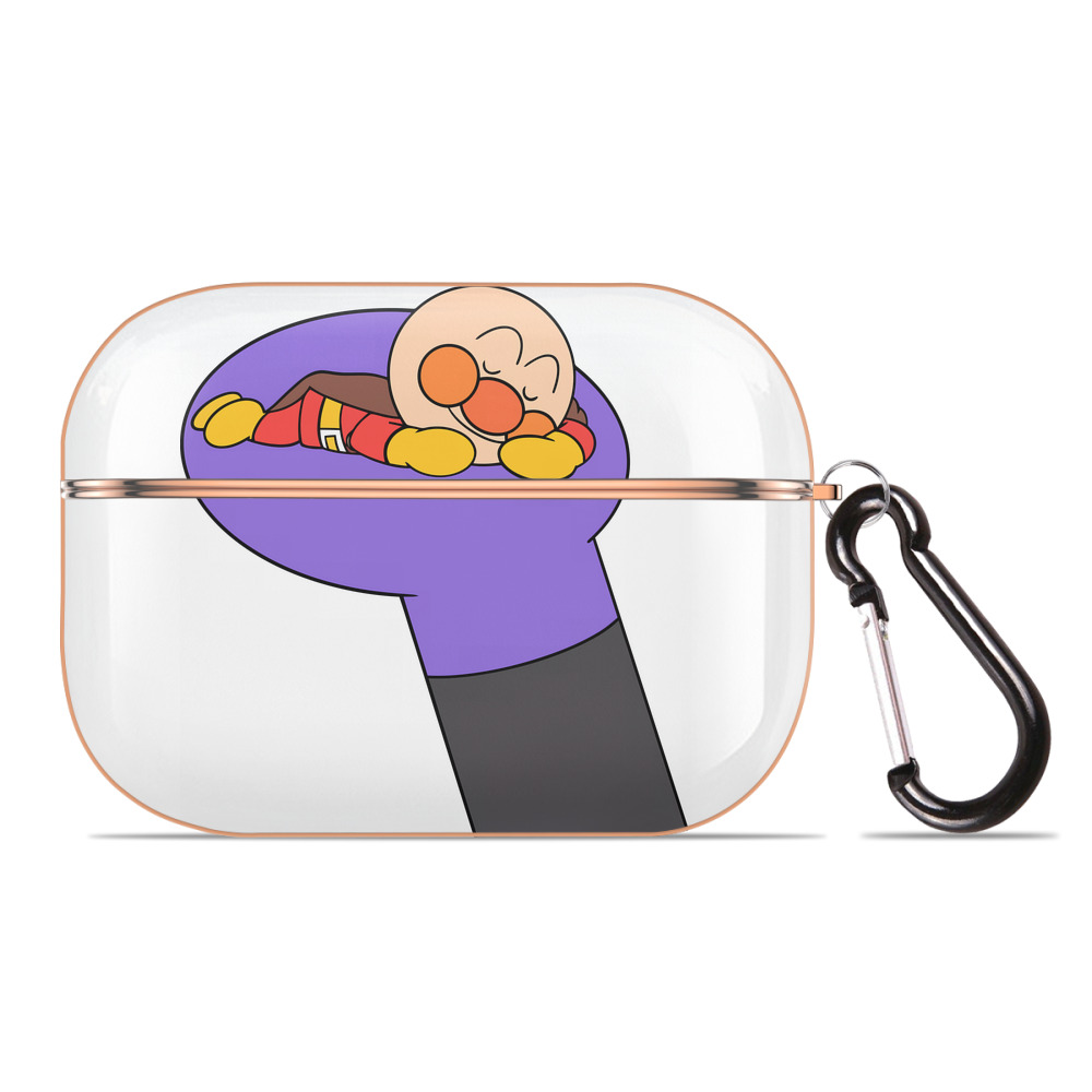 （画像用） アンパンマン Anpanman 【AirPods Pro用】ハードシェル保護ケース｜耐衝撃・防指紋・カラビナ付き商品仕様