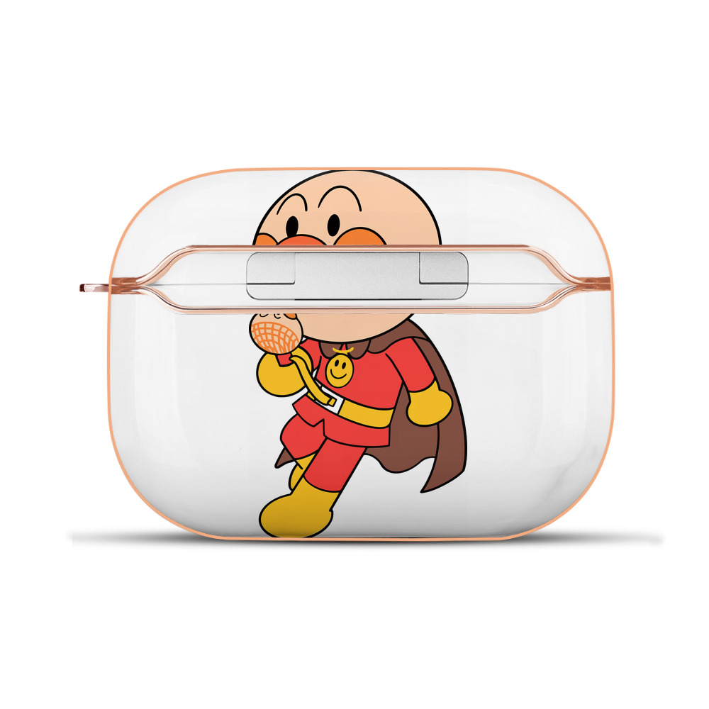 （画像用） アンパンマン Anpanman 【AirPods Pro用】ハードシェル保護ケース｜耐衝撃・防指紋・カラビナ付き商品仕様