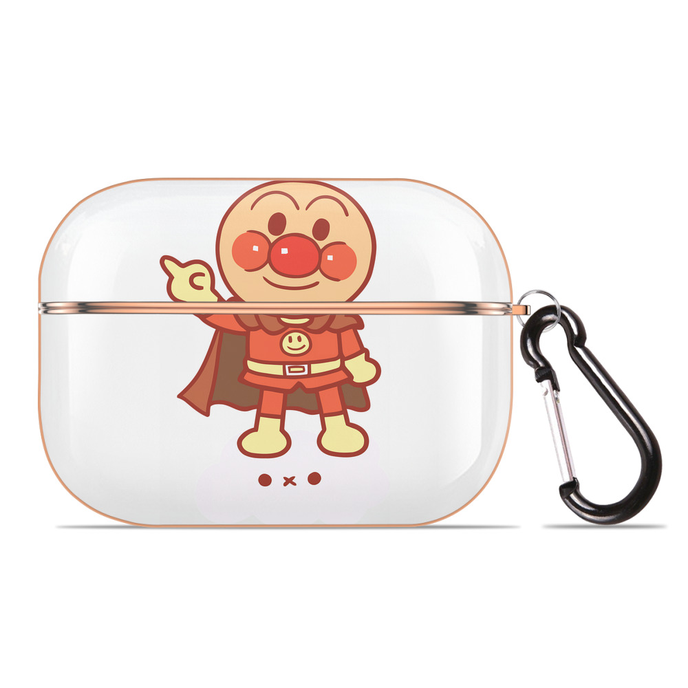 （画像用） アンパンマン Anpanman 【AirPods Pro用】ハードシェル保護ケース｜耐衝撃・防指紋・カラビナ付き商品仕様
