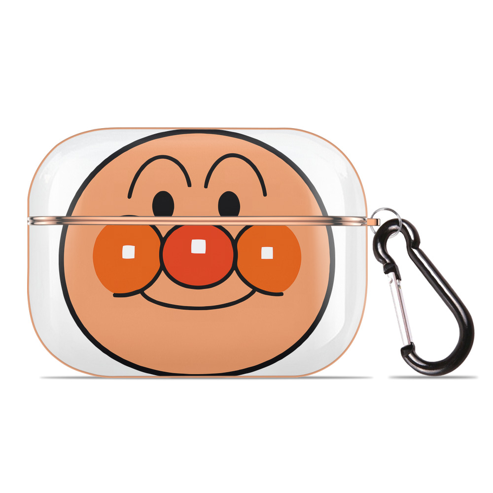 （画像用） アンパンマン Anpanman 【AirPods Pro用】ハードシェル保護ケース｜耐衝撃・防指紋・カラビナ付き商品仕様