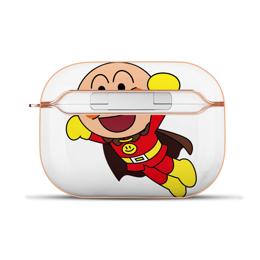 （画像用） アンパンマン Anpanman 【AirPods Pro用】ハードシェル保護ケース｜耐衝撃・防指紋・カラビナ付き商品仕様