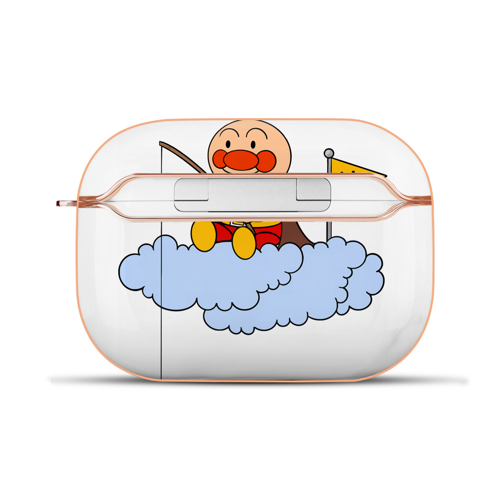 （画像用） アンパンマン Anpanman 【AirPods Pro用】ハードシェル保護ケース｜耐衝撃・防指紋・カラビナ付き商品仕様