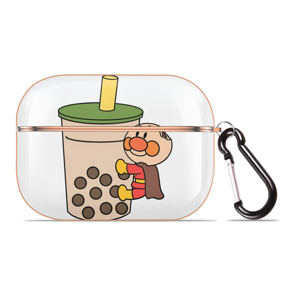 （画像用） アンパンマン Anpanman 【AirPods Pro用】ハードシェル保護ケース｜耐衝撃・防指紋・カラビナ付き商品仕様