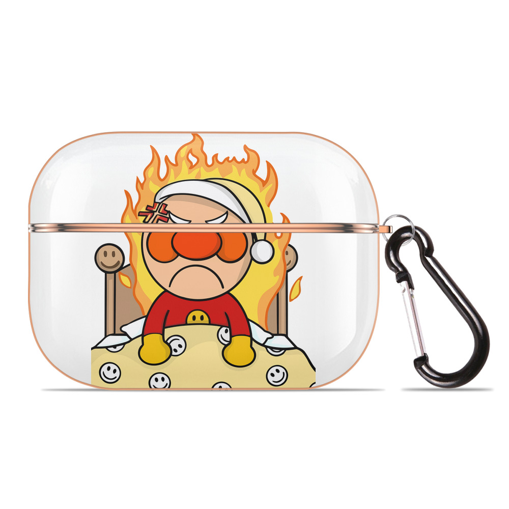 （画像用） アンパンマン Anpanman 【AirPods Pro用】ハードシェル保護ケース｜耐衝撃・防指紋・カラビナ付き商品仕様