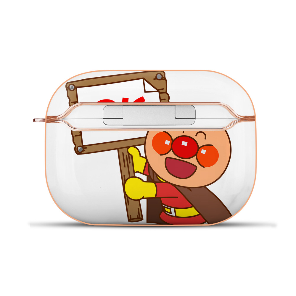 （画像用） アンパンマン Anpanman 【AirPods Pro用】ハードシェル保護ケース｜耐衝撃・防指紋・カラビナ付き商品仕様