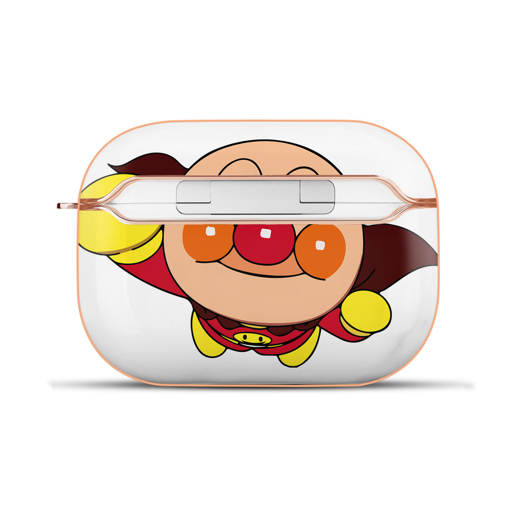 （画像用） アンパンマン Anpanman 【AirPods Pro用】ハードシェル保護ケース｜耐衝撃・防指紋・カラビナ付き商品仕様