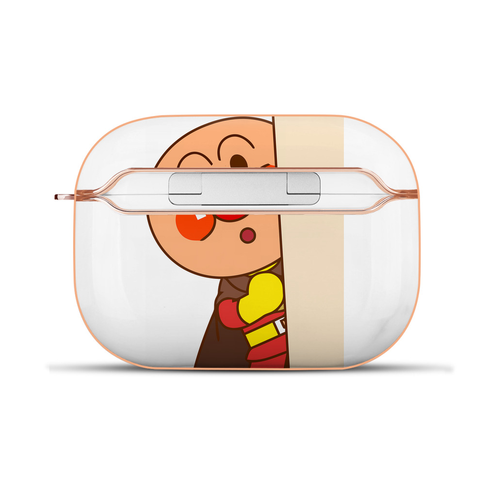 （画像用） アンパンマン Anpanman 【AirPods Pro用】ハードシェル保護ケース｜耐衝撃・防指紋・カラビナ付き商品仕様