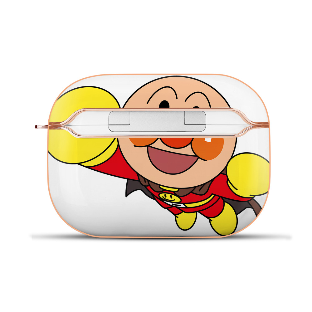 （画像用） アンパンマン Anpanman 【AirPods Pro用】ハードシェル保護ケース｜耐衝撃・防指紋・カラビナ付き商品仕様