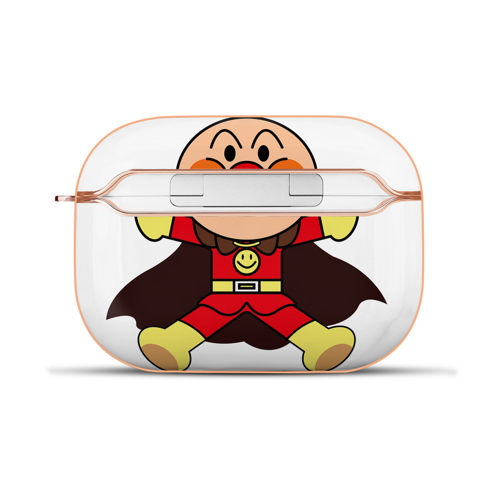 （画像用） アンパンマン Anpanman 【AirPods Pro用】ハードシェル保護ケース｜耐衝撃・防指紋・カラビナ付き商品仕様