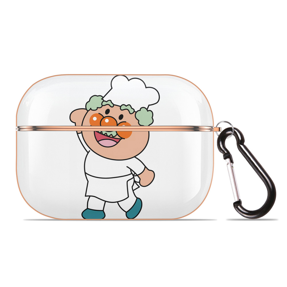 （画像用） アンパンマン Anpanman 【AirPods Pro用】ハードシェル保護ケース｜耐衝撃・防指紋・カラビナ付き商品仕様