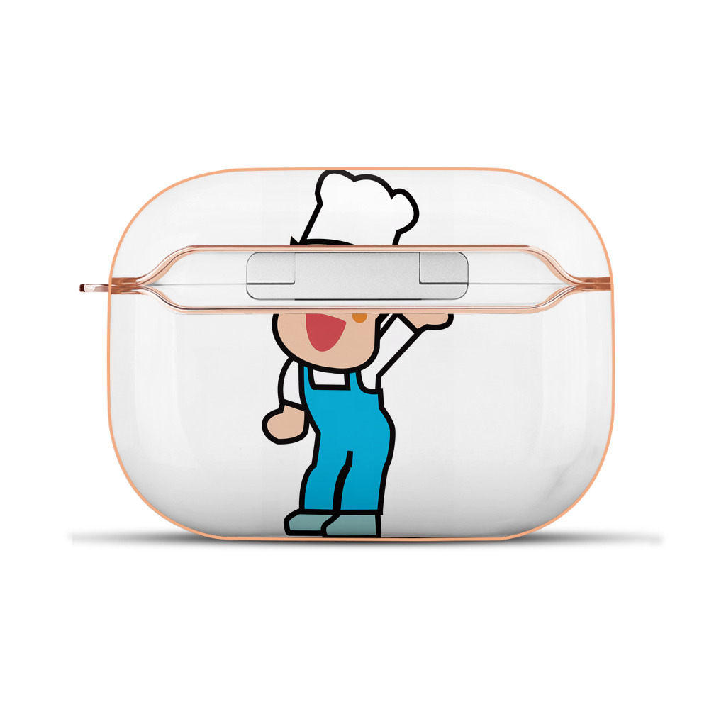 （画像用） アンパンマン Anpanman 【AirPods Pro用】ハードシェル保護ケース｜耐衝撃・防指紋・カラビナ付き商品仕様