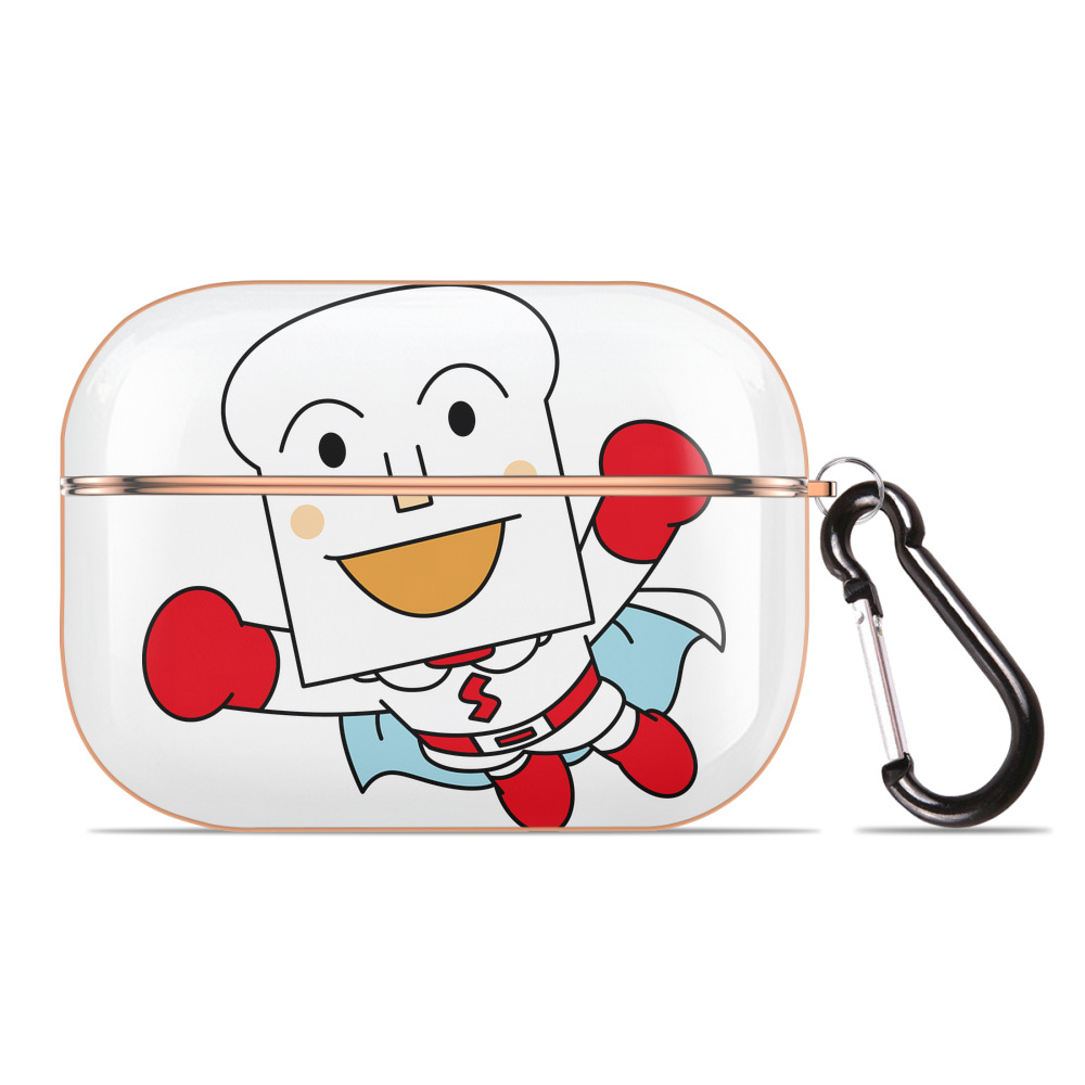 （画像用） アンパンマン Anpanman 【AirPods Pro用】ハードシェル保護ケース｜耐衝撃・防指紋・カラビナ付き商品仕様