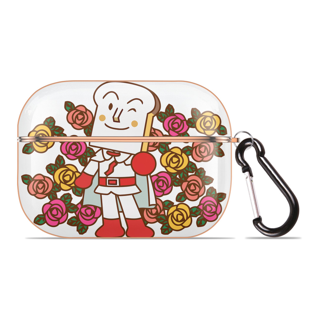 （画像用） アンパンマン Anpanman 【AirPods Pro用】ハードシェル保護ケース｜耐衝撃・防指紋・カラビナ付き商品仕様