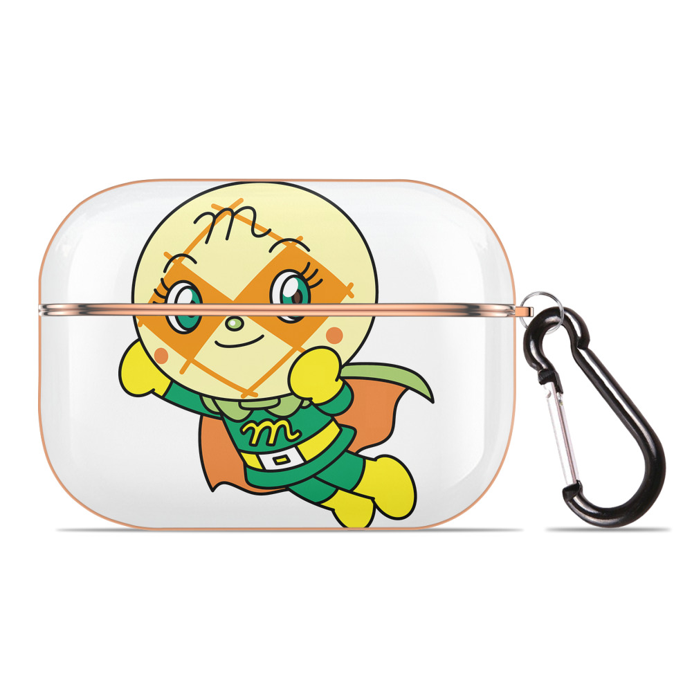 （画像用） アンパンマン Anpanman 【AirPods Pro用】ハードシェル保護ケース｜耐衝撃・防指紋・カラビナ付き商品仕様