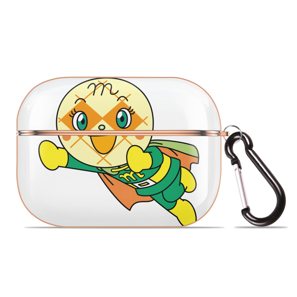 （画像用） アンパンマン Anpanman 【AirPods Pro用】ハードシェル保護ケース｜耐衝撃・防指紋・カラビナ付き商品仕様