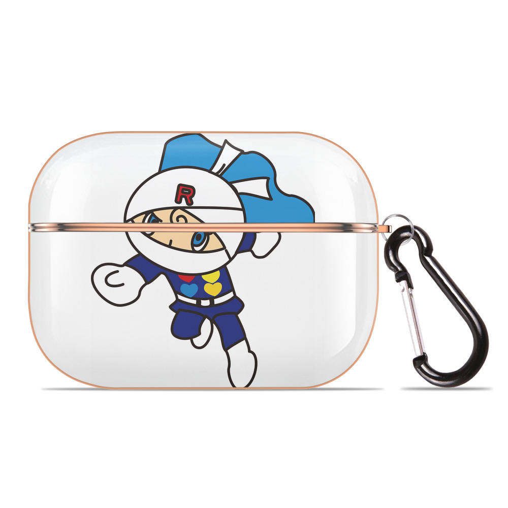 （画像用） アンパンマン Anpanman 【AirPods Pro用】ハードシェル保護ケース｜耐衝撃・防指紋・カラビナ付き商品仕様