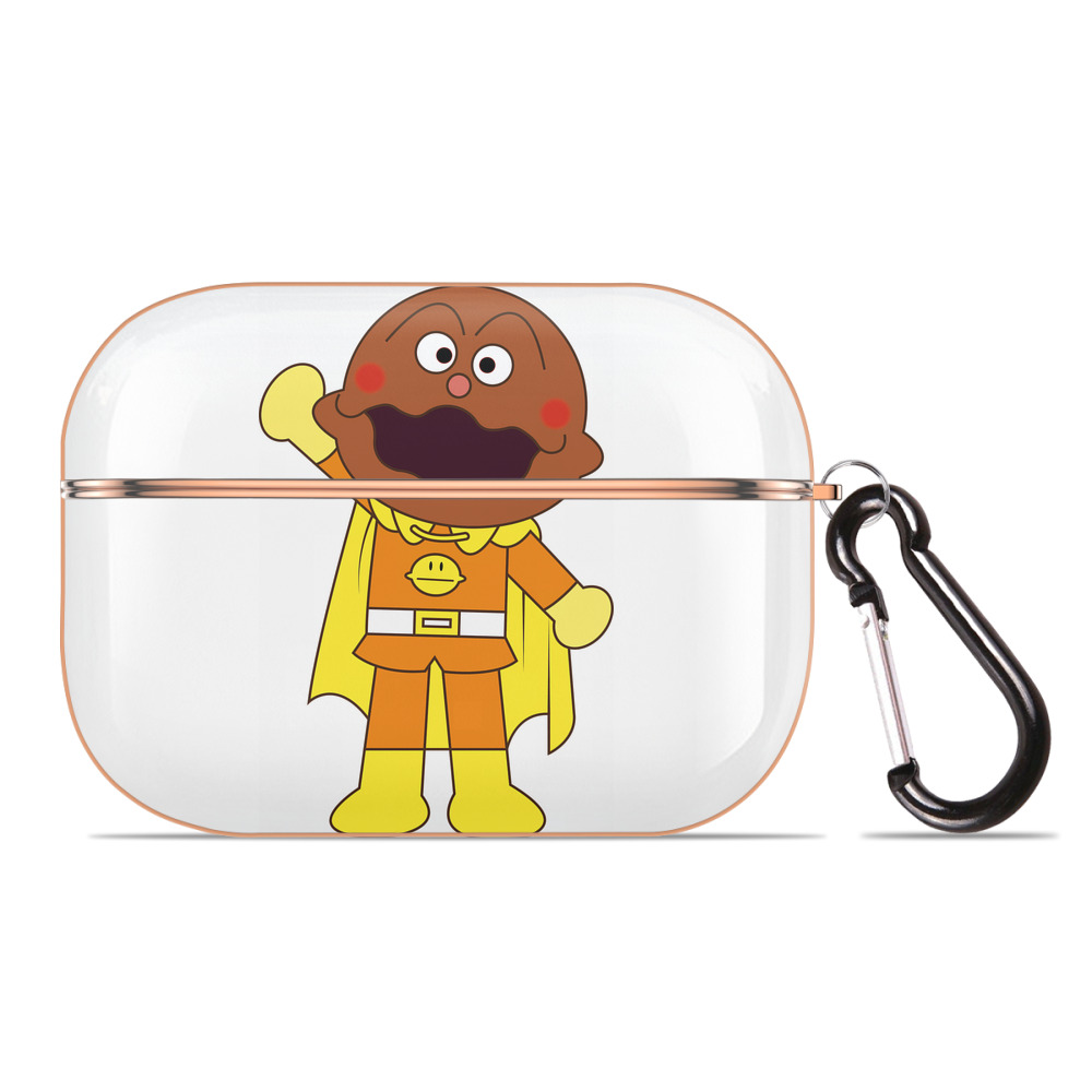 （画像用） アンパンマン Anpanman 【AirPods Pro用】ハードシェル保護ケース｜耐衝撃・防指紋・カラビナ付き商品仕様