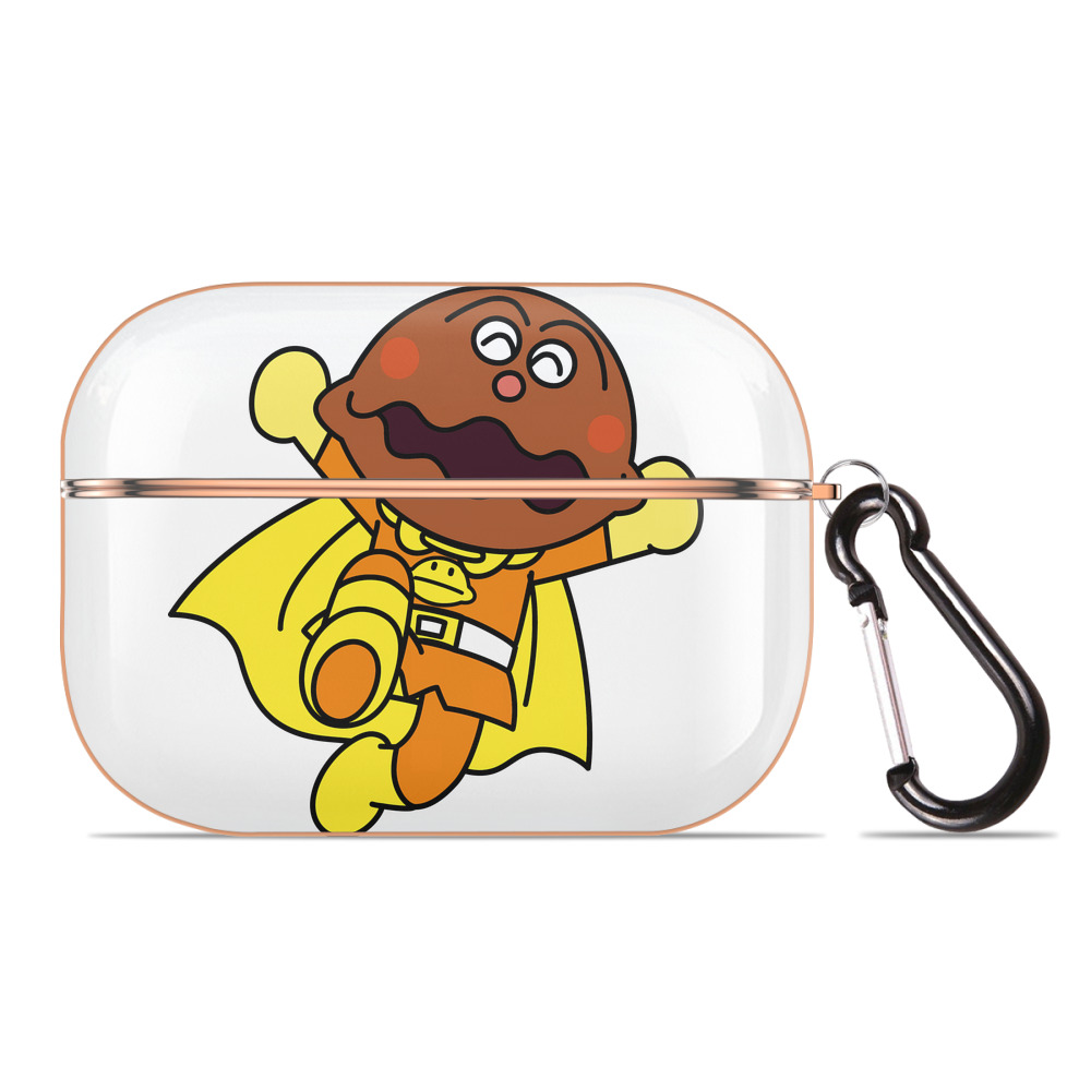 （画像用） アンパンマン Anpanman 【AirPods Pro用】ハードシェル保護ケース｜耐衝撃・防指紋・カラビナ付き商品仕様