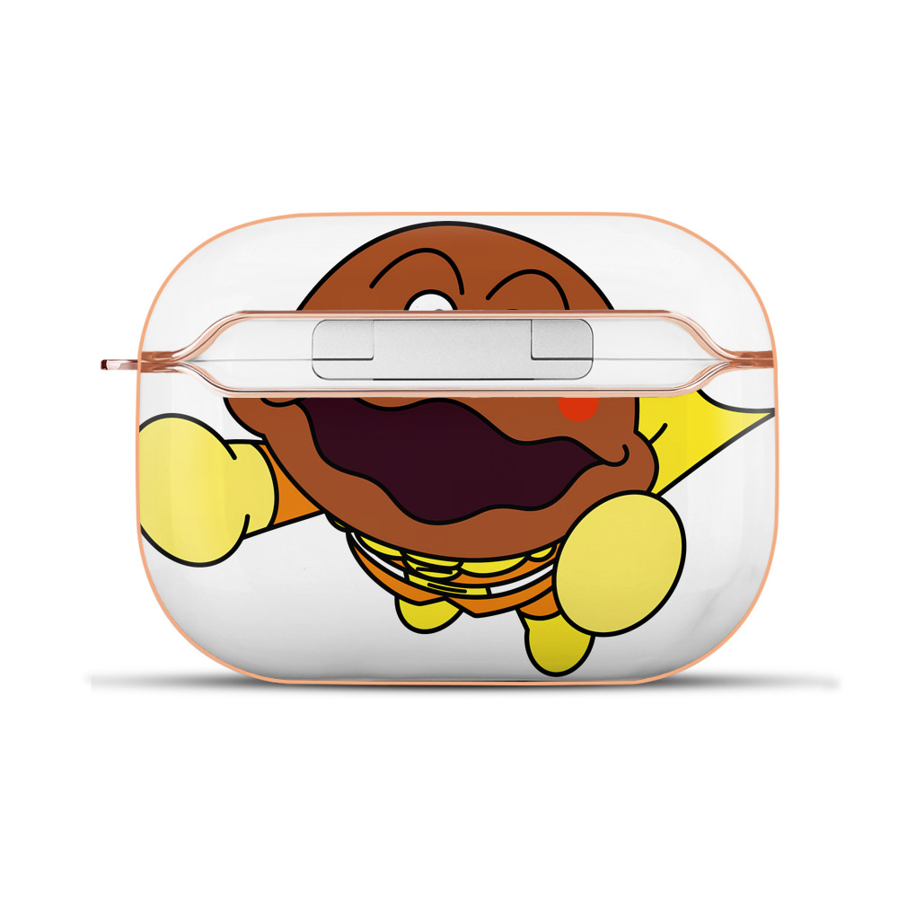 （画像用） アンパンマン Anpanman 【AirPods Pro用】ハードシェル保護ケース｜耐衝撃・防指紋・カラビナ付き商品仕様