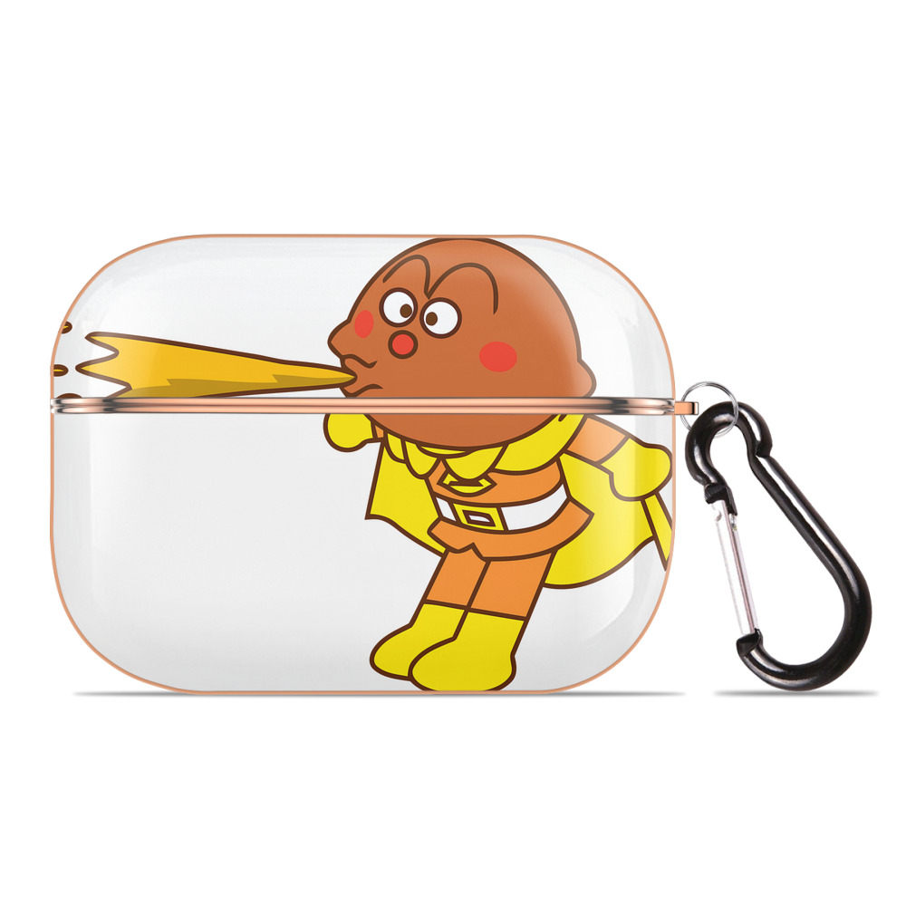 （画像用） アンパンマン Anpanman 【AirPods Pro用】ハードシェル保護ケース｜耐衝撃・防指紋・カラビナ付き商品仕様