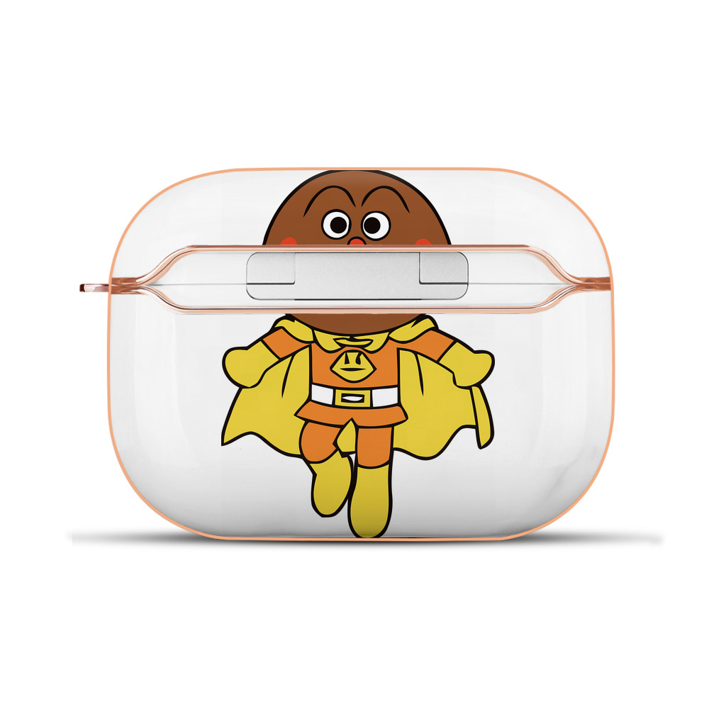 （画像用） アンパンマン Anpanman 【AirPods Pro用】ハードシェル保護ケース｜耐衝撃・防指紋・カラビナ付き商品仕様