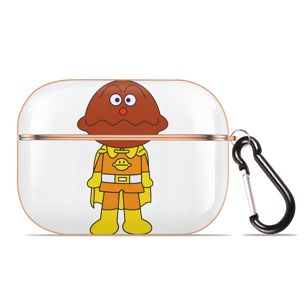 （画像用） アンパンマン Anpanman 【AirPods Pro用】ハードシェル保護ケース｜耐衝撃・防指紋・カラビナ付き商品仕様