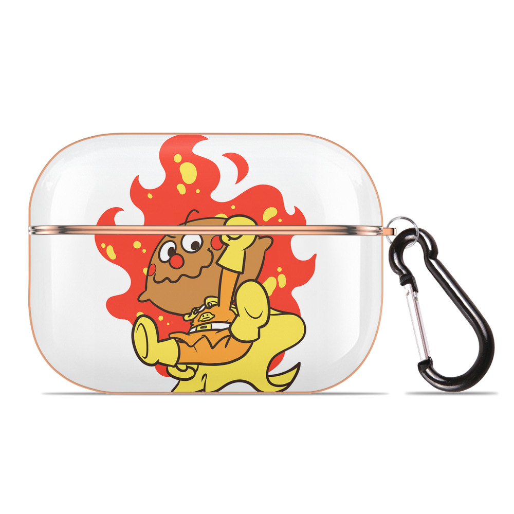 （画像用） アンパンマン Anpanman 【AirPods Pro用】ハードシェル保護ケース｜耐衝撃・防指紋・カラビナ付き商品仕様