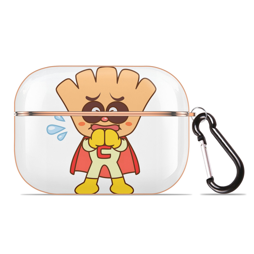 （画像用） アンパンマン Anpanman 【AirPods Pro用】ハードシェル保護ケース｜耐衝撃・防指紋・カラビナ付き商品仕様
