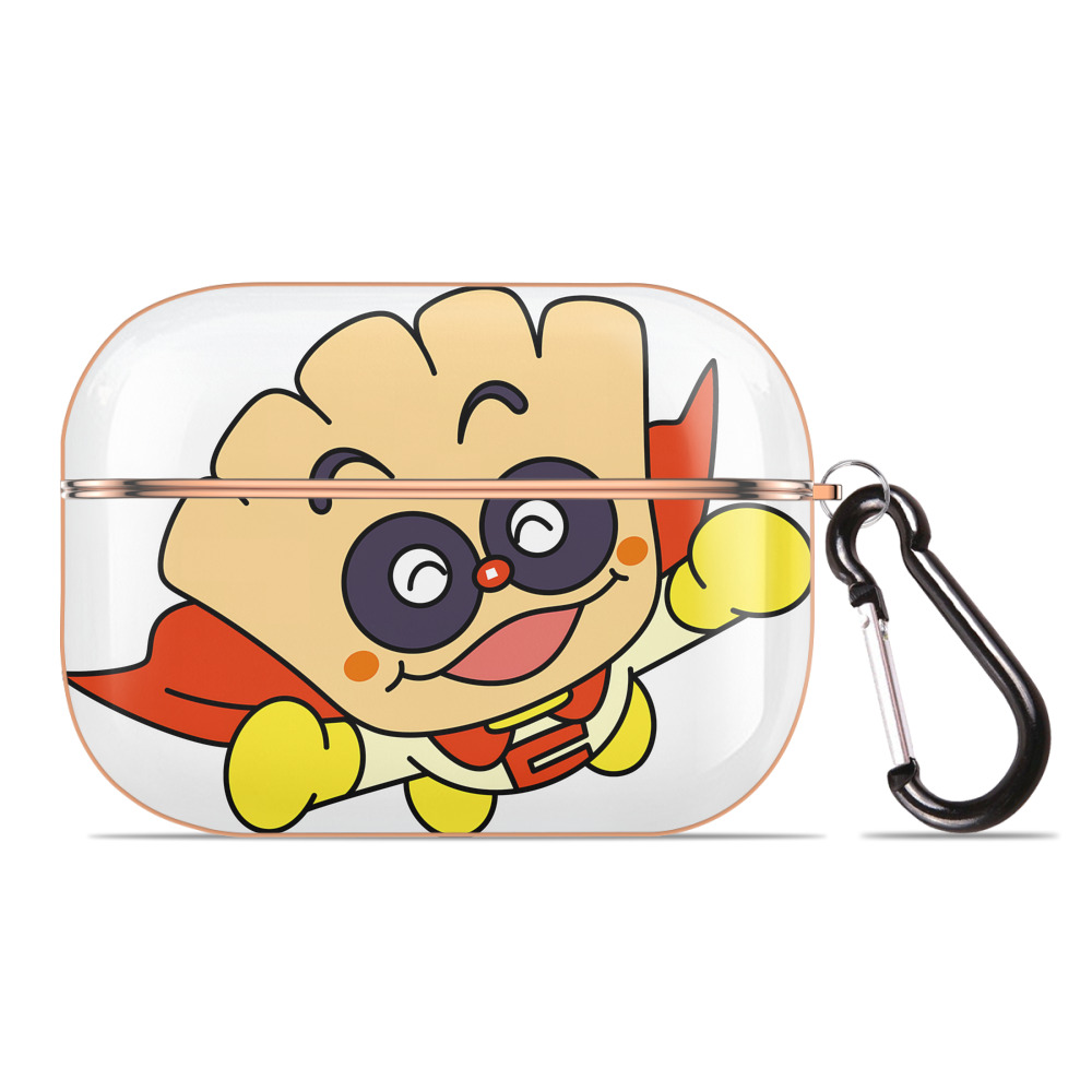 （画像用） アンパンマン Anpanman 【AirPods Pro用】ハードシェル保護ケース｜耐衝撃・防指紋・カラビナ付き商品仕様