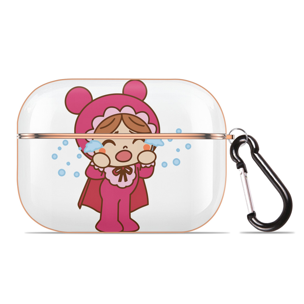 （画像用） アンパンマン Anpanman 【AirPods Pro用】ハードシェル保護ケース｜耐衝撃・防指紋・カラビナ付き商品仕様