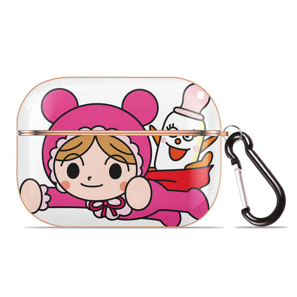 （画像用） アンパンマン Anpanman 【AirPods Pro用】ハードシェル保護ケース｜耐衝撃・防指紋・カラビナ付き商品仕様