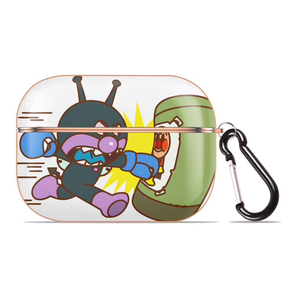 （画像用） アンパンマン Anpanman 【AirPods Pro用】ハードシェル保護ケース｜耐衝撃・防指紋・カラビナ付き商品仕様
