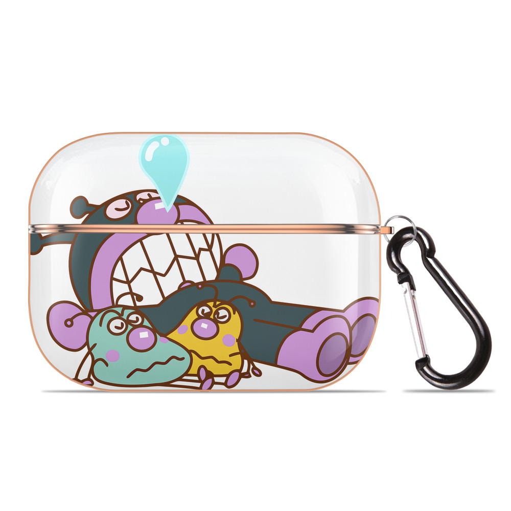 （画像用） アンパンマン Anpanman 【AirPods Pro用】ハードシェル保護ケース｜耐衝撃・防指紋・カラビナ付き商品仕様