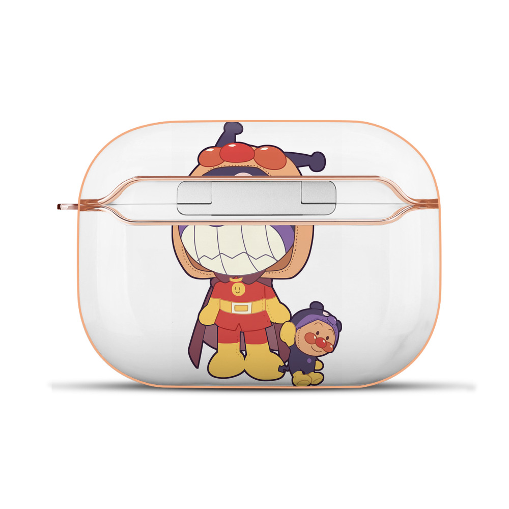 （画像用） アンパンマン Anpanman 【AirPods Pro用】ハードシェル保護ケース｜耐衝撃・防指紋・カラビナ付き商品仕様
