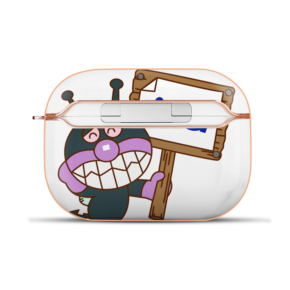 （画像用） アンパンマン Anpanman 【AirPods Pro用】ハードシェル保護ケース｜耐衝撃・防指紋・カラビナ付き商品仕様