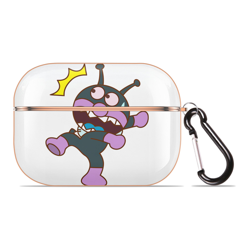 （画像用） アンパンマン Anpanman 【AirPods Pro用】ハードシェル保護ケース｜耐衝撃・防指紋・カラビナ付き商品仕様